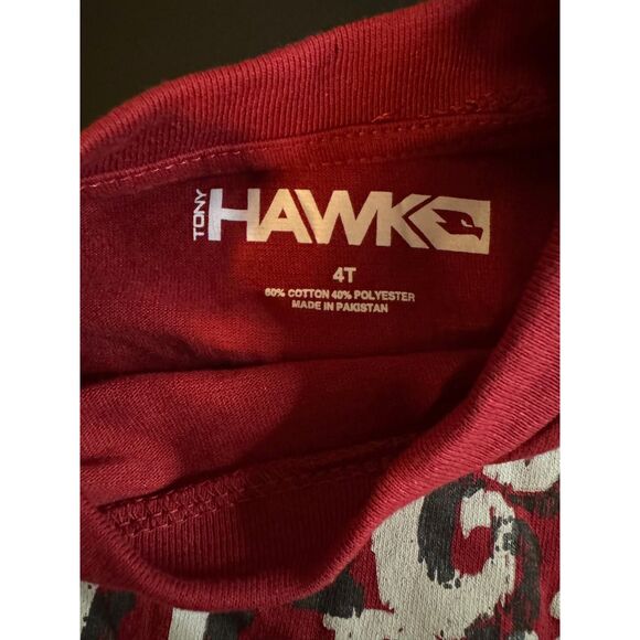 Boys Toddler Tony Halk Lava Fall Red Skate All Day 4T NWT Long Sleeve T-shirt - Picture 5 of 5